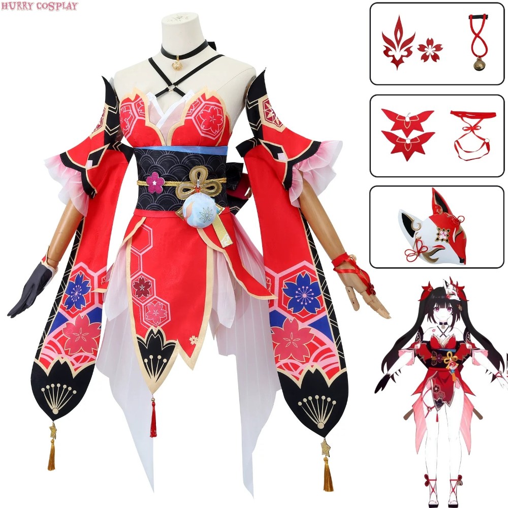 Game Cosplay,Honkai: Star Rail,Honkai Impact Star Railroad - Hanabi Cosplay Costumes